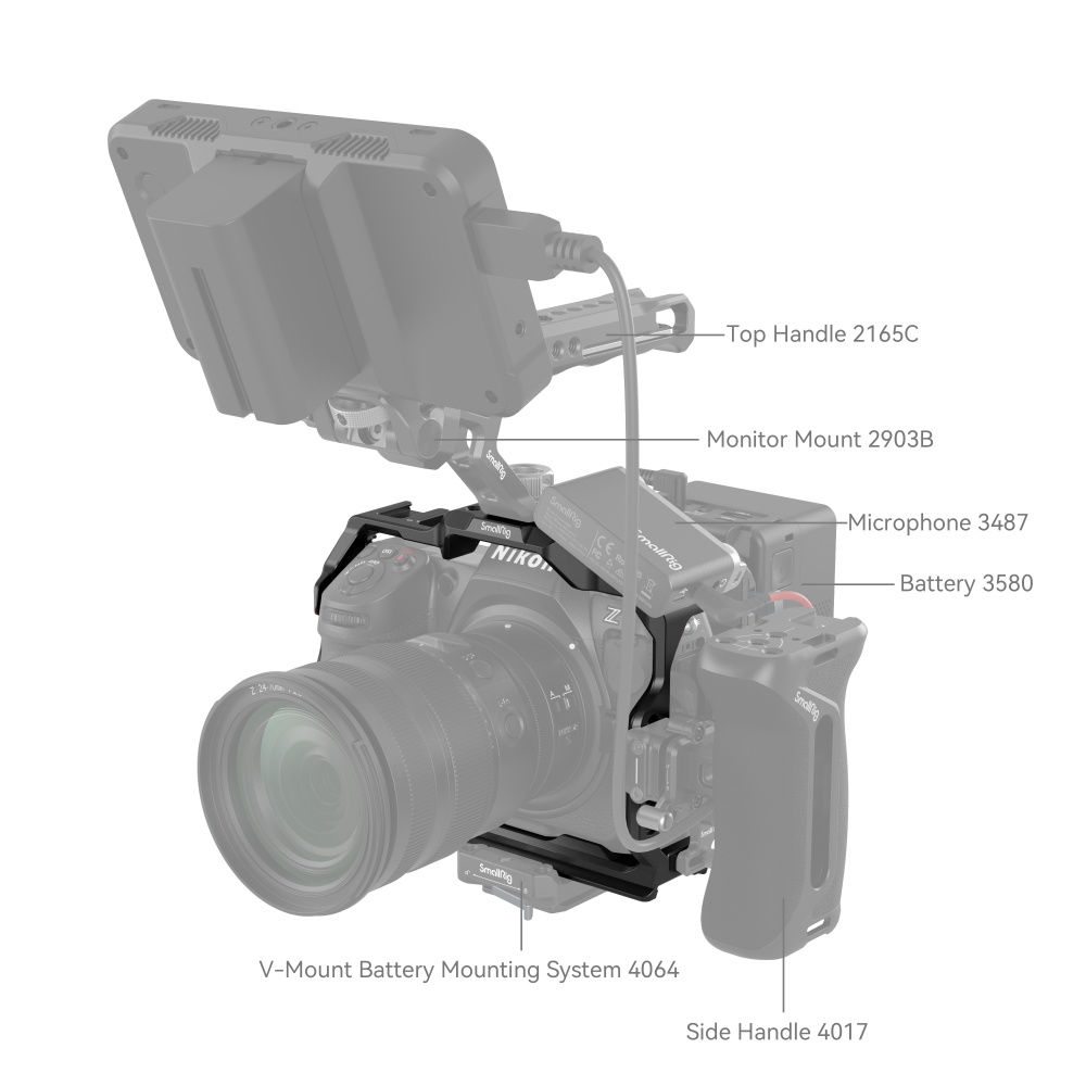 SmallRig kavez za Nikon Z8 3940 - 4